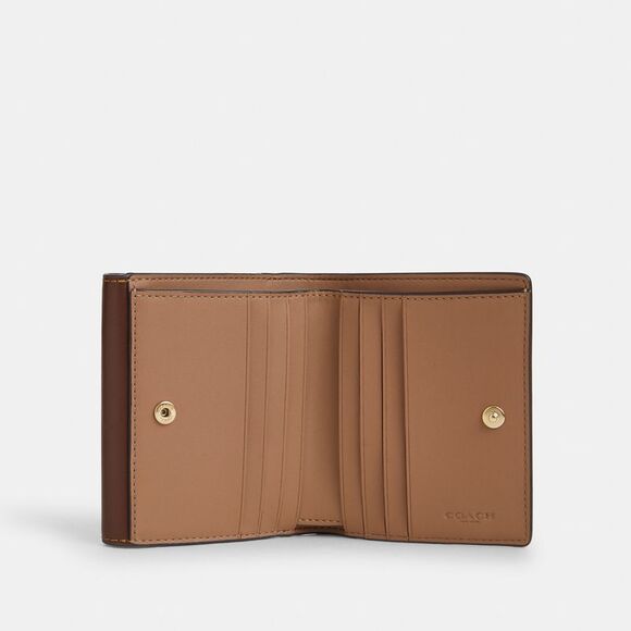 NWT Coach Outlet Eliza Small Wallet In Signature Canvas - Picture 2 of 4